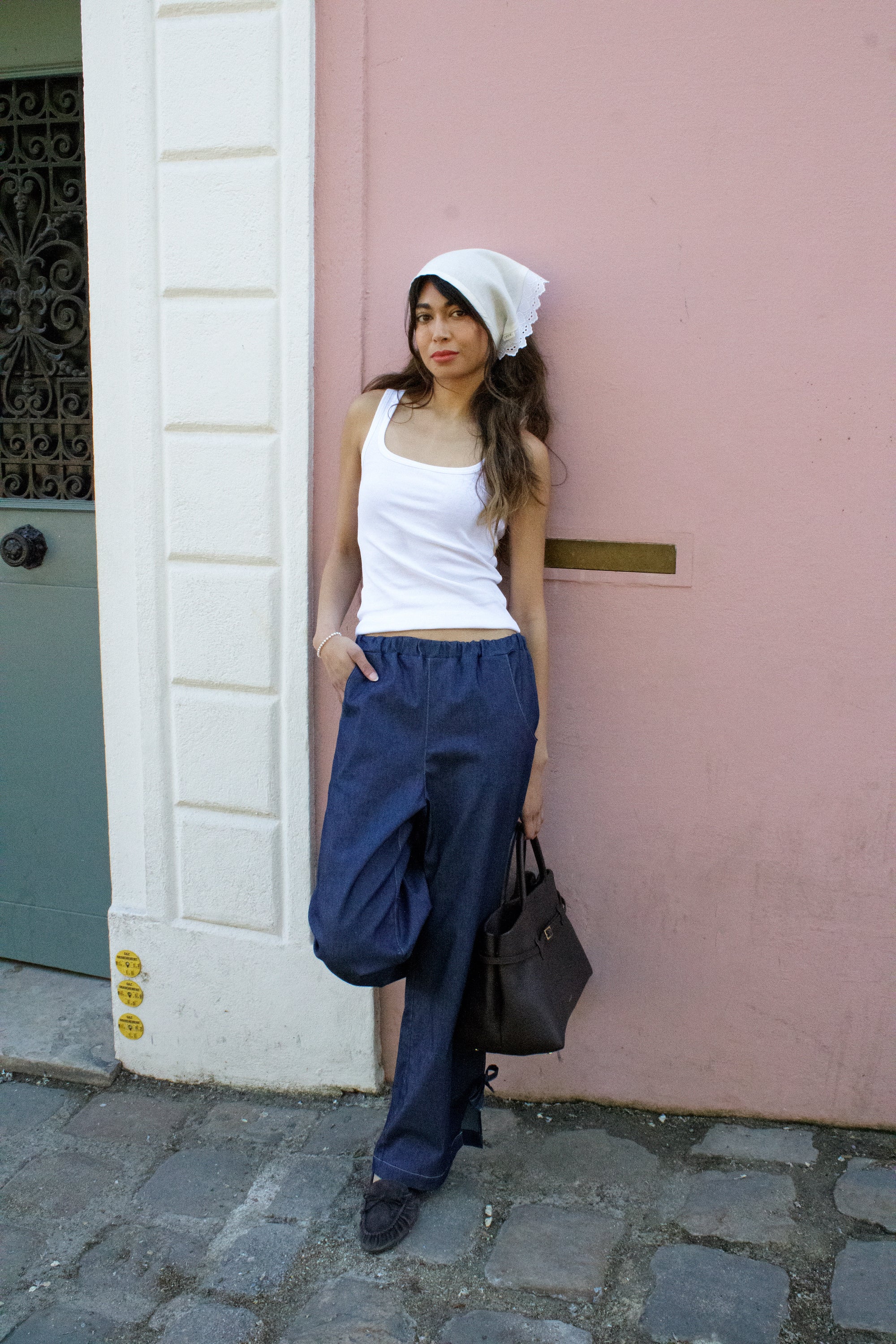 Pantalon Ava en denim