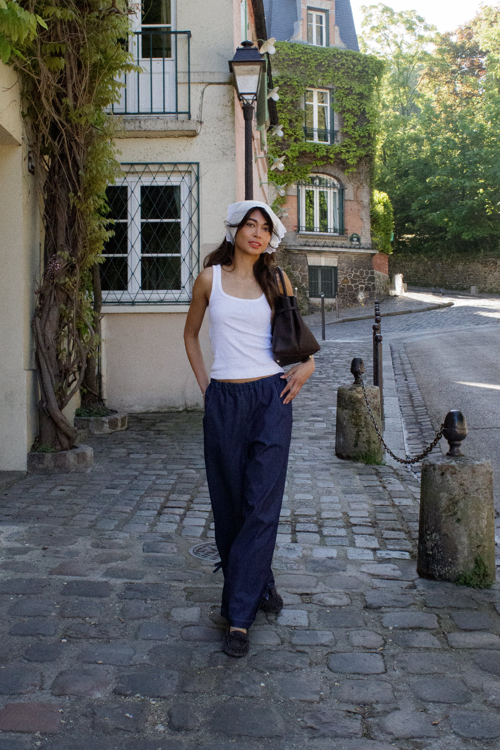 Pantalon Ava en denim