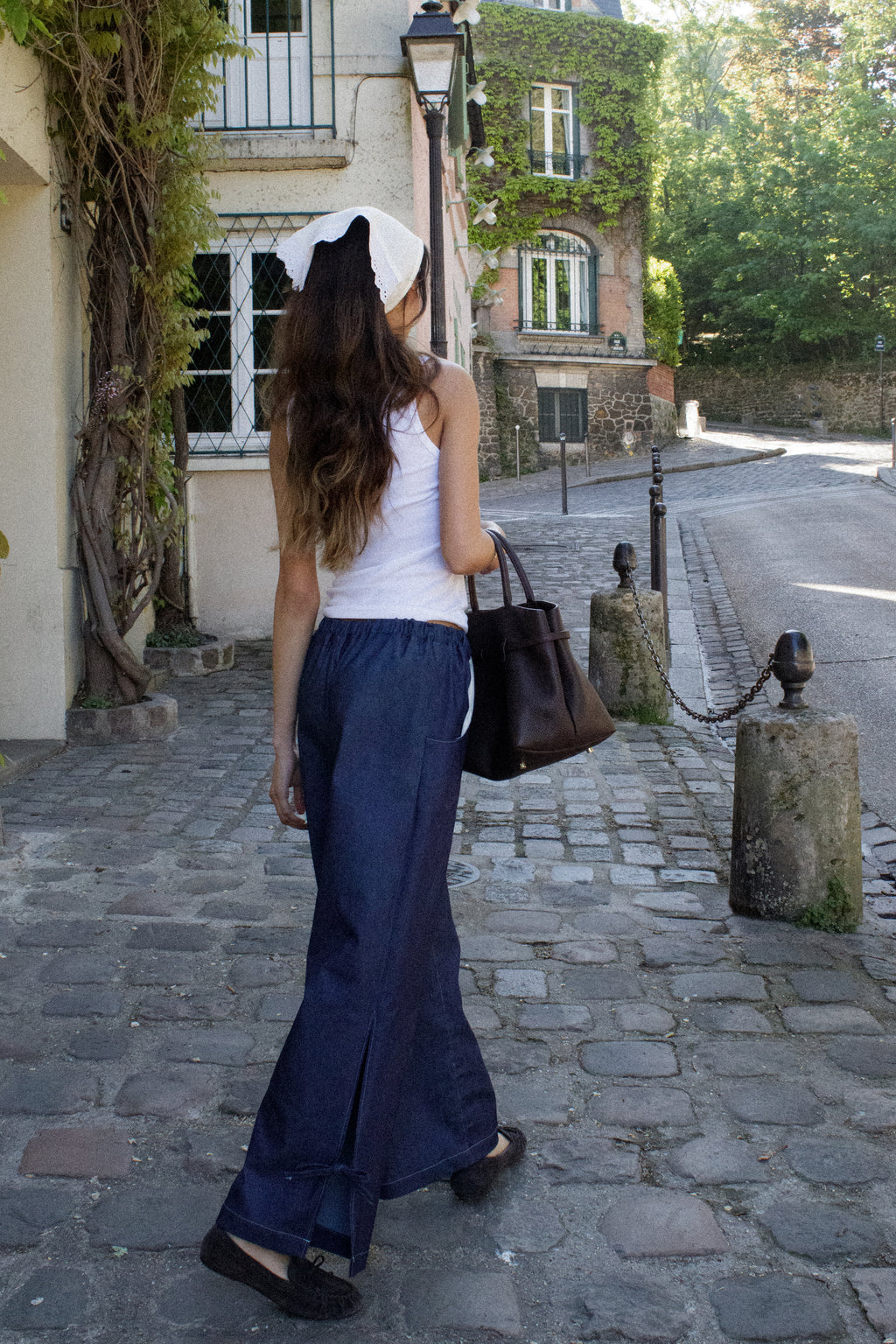 Pantalon Ava en denim