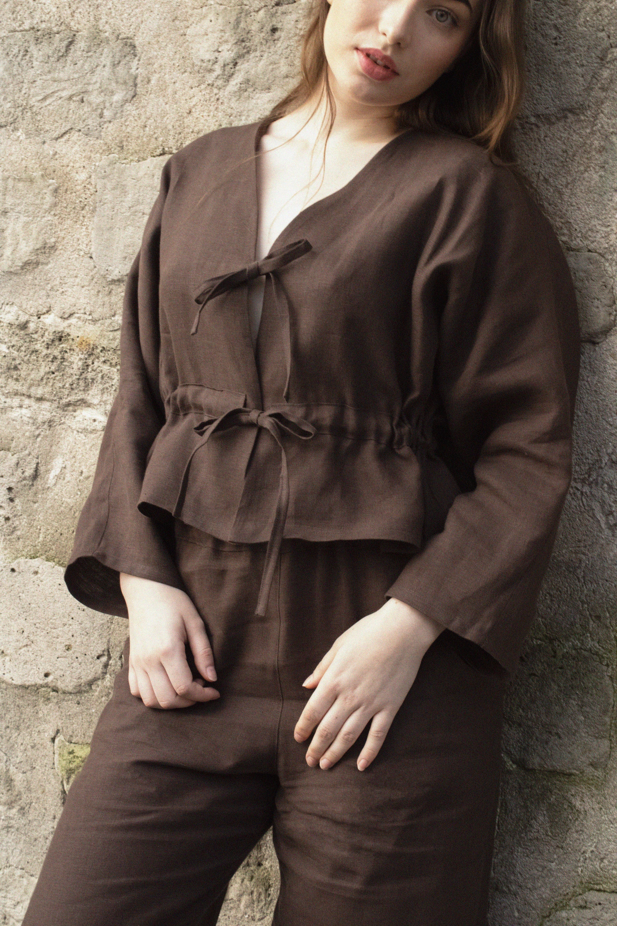 La blouse Léa en lin