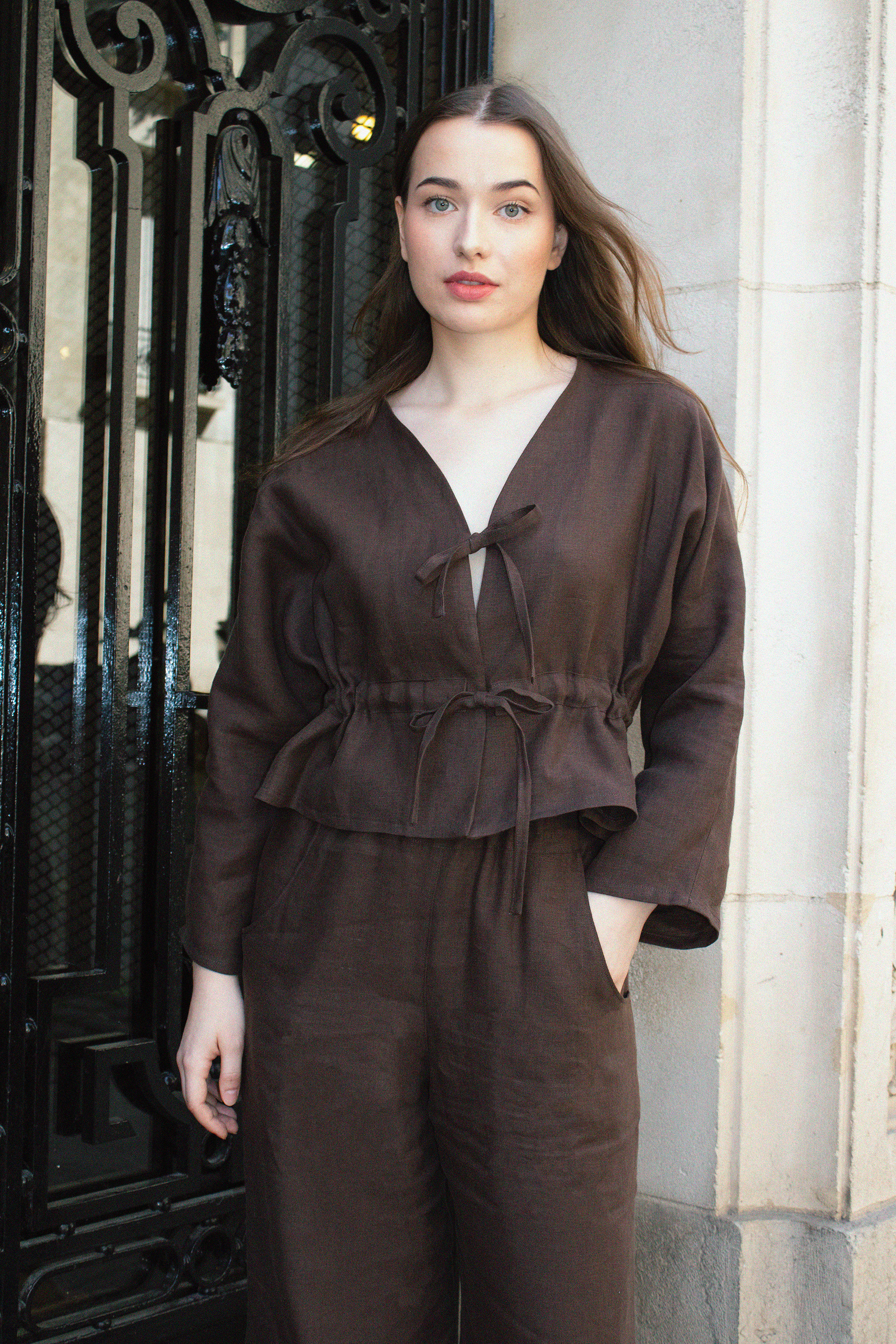 La blouse Léa en lin