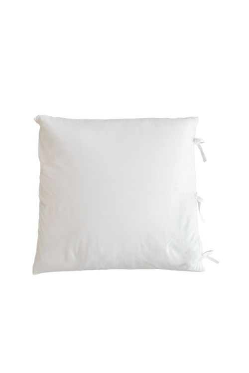 Coussin Léa broderies vintage